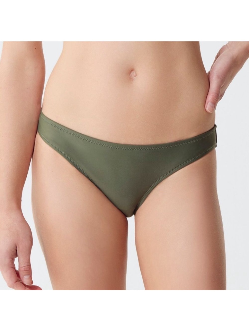 J Crew Swim S Bikini Bottom Green BP209